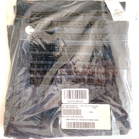 NWT GAP Men’s Indigo Boot Jeans made with Washwell™ technology,  size 32x32 - Picture 6 of 6